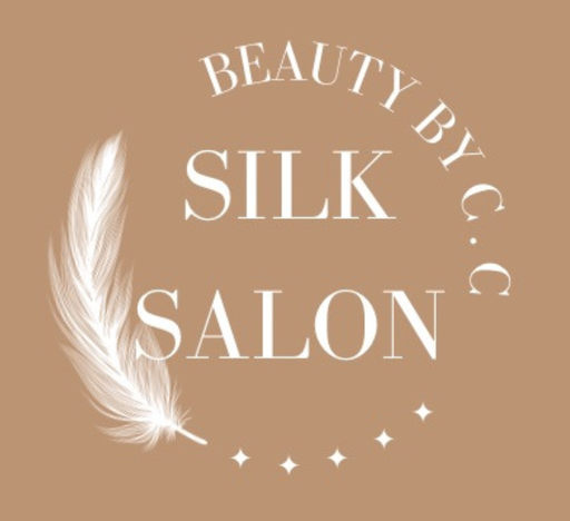 Logo Silk Salon, Beauty by C.C