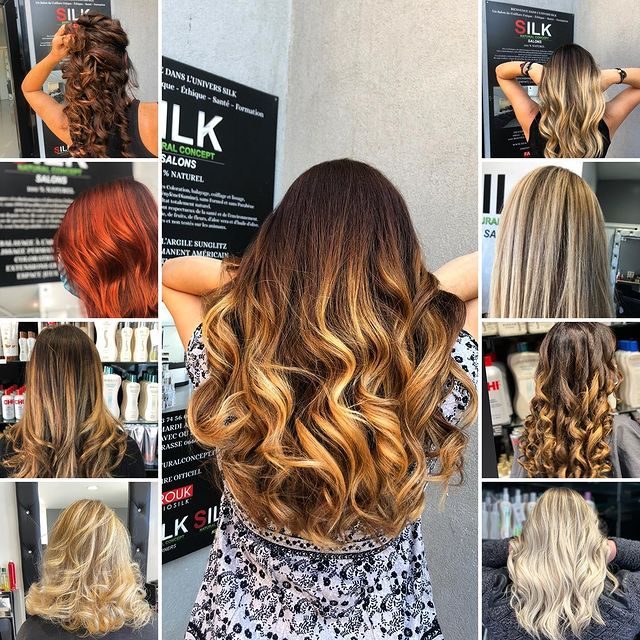 Ombré caramel